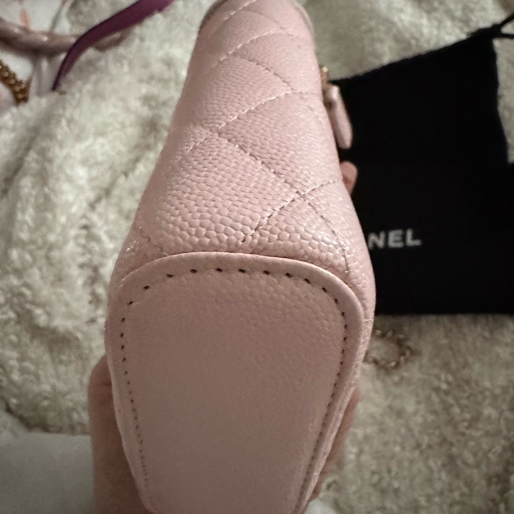Chic Baby pink Chanel caviar Quilted Leather Bag - Picture 11 of 15